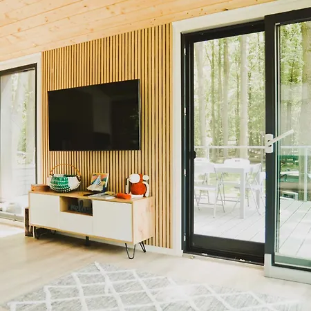 Feriehus Wyspa - Dom Nad Jeziorem Z Sauna I Jacuzzi
