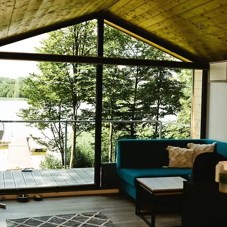 Feriehus Wyspa - Dom Nad Jeziorem Z Sauna I Jacuzzi Ciernie
