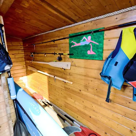 Feriehus Wyspa - Dom Nad Jeziorem Z Sauna I Jacuzzi *