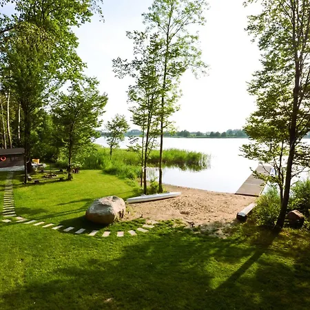Feriehus Wyspa - Dom Nad Jeziorem Z Sauna I Jacuzzi