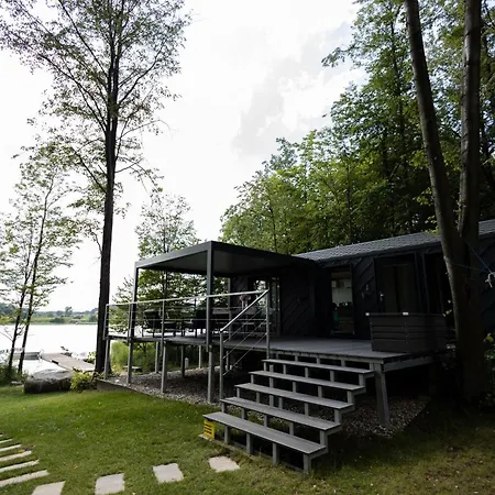 Wyspa - Dom Nad Jeziorem Z Sauna I Jacuzzi Ciernie