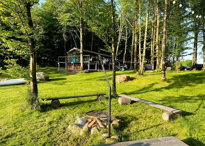 Wyspa - Dom Nad Jeziorem Z Sauna I Jacuzzi * Ciernie