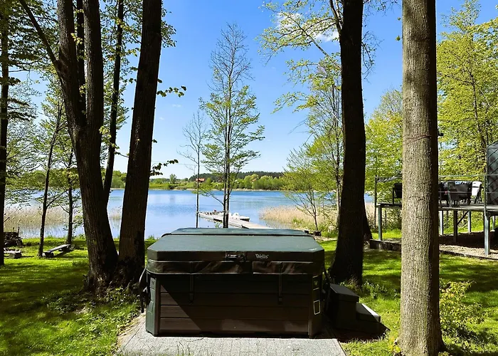 Wyspa - Dom Nad Jeziorem Z Sauna I Jacuzzi *