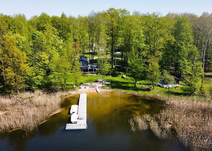 Wyspa - Dom Nad Jeziorem Z Sauna I Jacuzzi *