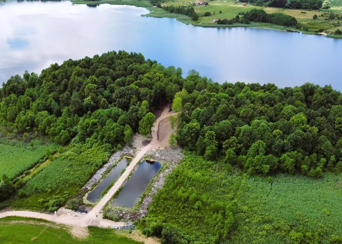 Wyspa - Dom Nad Jeziorem Z Sauna I Jacuzzi * Ciernie