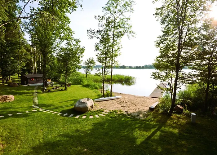 Дом отдыха Wyspa - Dom Nad Jeziorem Z Sauna I Jacuzzi